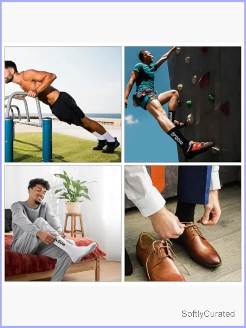 Athletic Crew Socks Seamless Toe Arch Support Cushion Men Women Casual